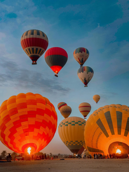 Cairo Luxor Tour-Hot air Balloon