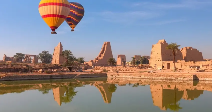 Luxor Tour from Hurghada with Hot Air Balloon