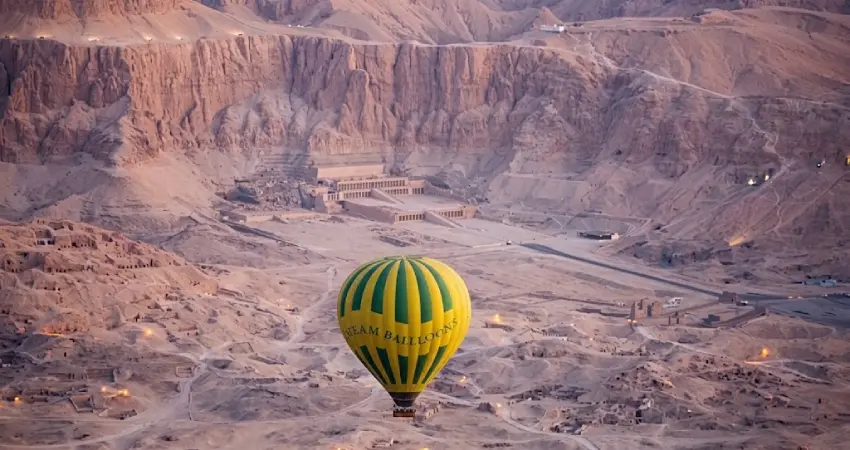 Luxor Tour from Hurghada with Hot Air Balloon