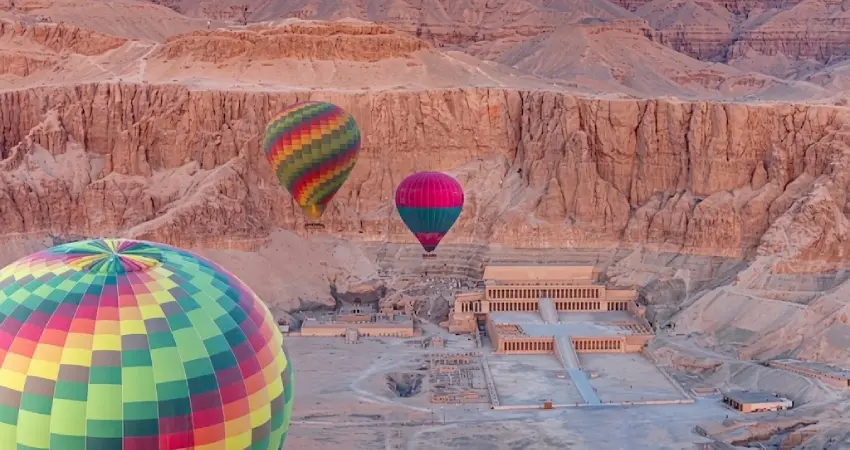 Luxor Tour from Hurghada with Hot Air Balloon